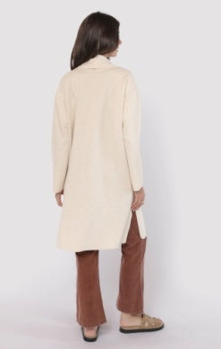 Alessia Open Coat - Ivory