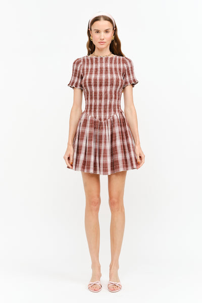 Analise Dress - Plaid
