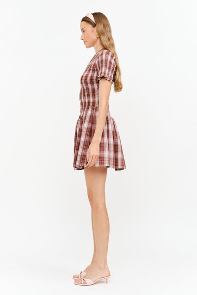 Analise Dress - Plaid