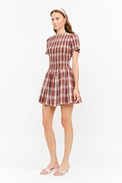 Analise Dress - Plaid