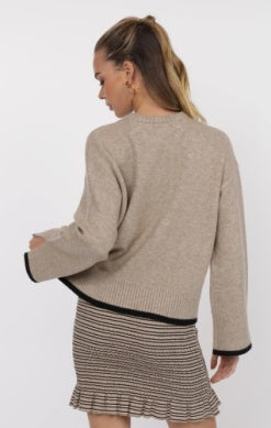 Angelina Sweater - Tan