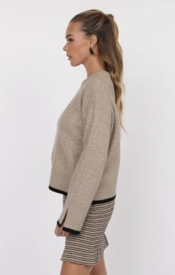 Angelina Sweater - Tan