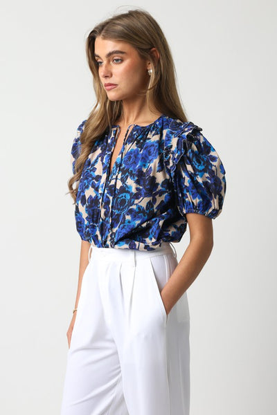 Blair Top - Blue