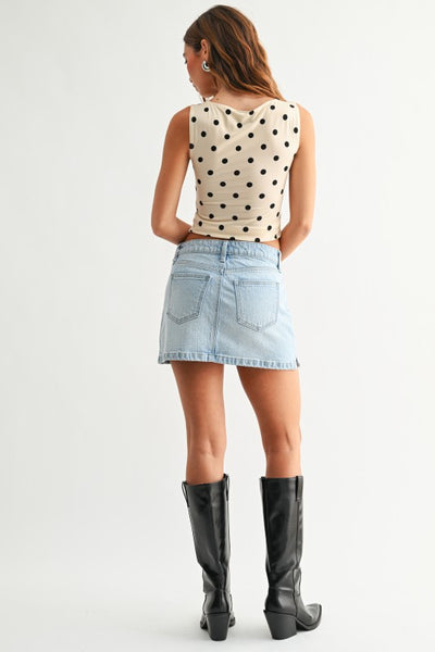 Blake Micro Skirt - Denim