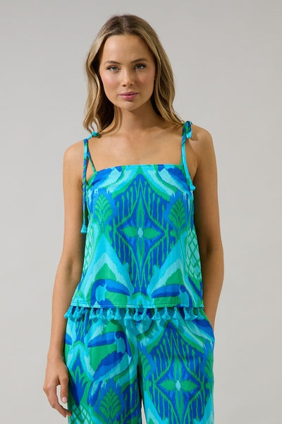 Blissy Cami Top - Blue