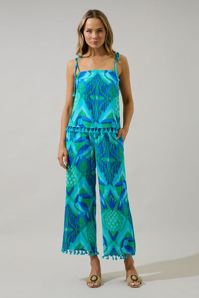 Blissy Cami Top - Blue