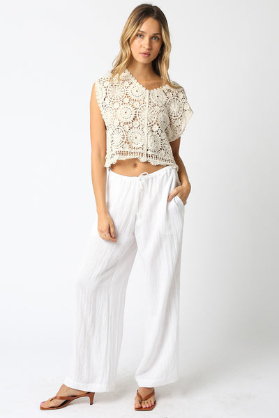 Cabana Pants - White