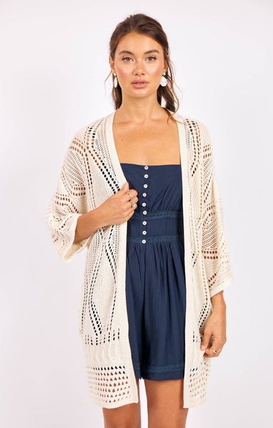 Charlottes Web Cardigan - Cream
