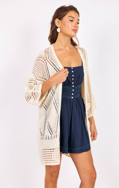 Charlottes Web Cardigan - Cream