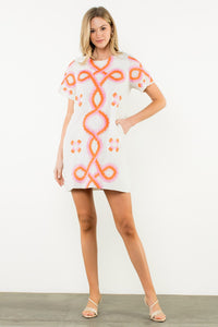 Clara Embroidered Mini - Ivory