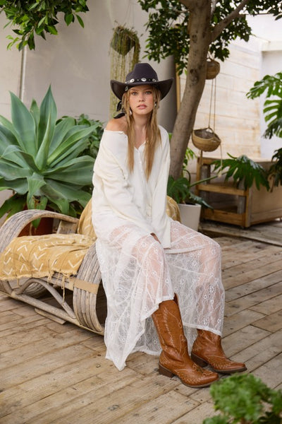 Classic Lightweight Cardi - Ivory