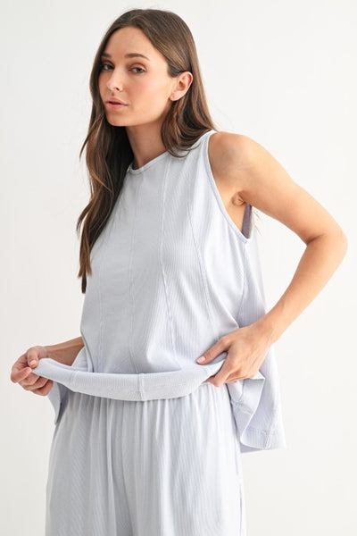 Coastline Pant Set - Blue