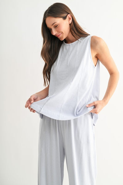 Coastline Pant Set - Blue