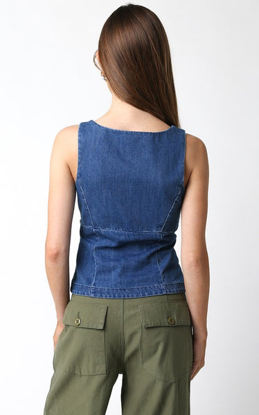 Danica Denim Top - Denim