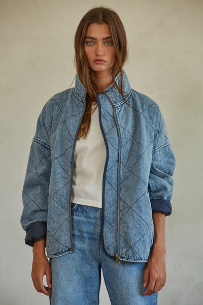 Eclipse Denim Jacket - Denim