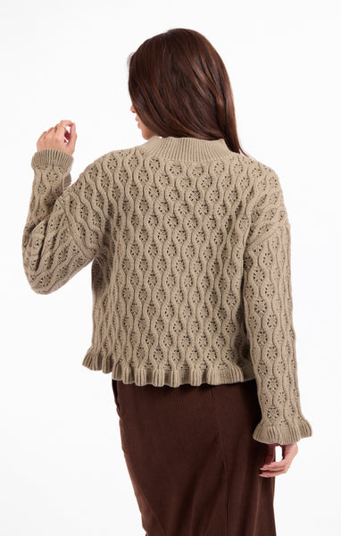 Elderflower Sweater - Sage