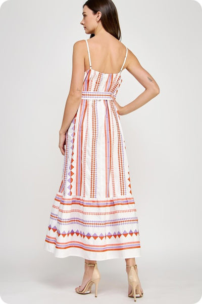 Emb Tank Maxi - White