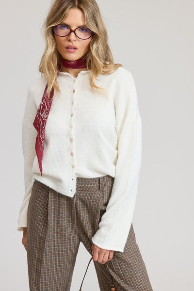 Essential Cardigan - Ivory