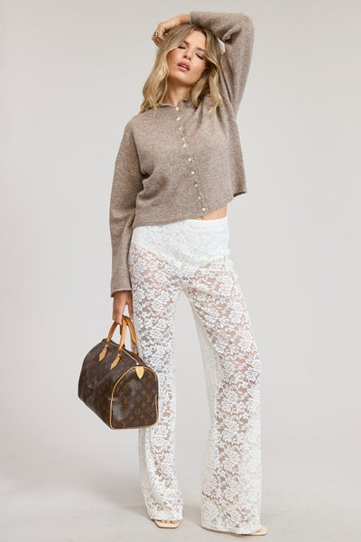 Essential Cardigan - Mocha