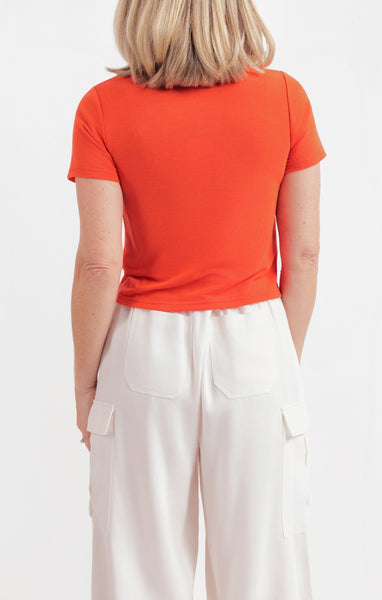 Faithful Tee - Orange