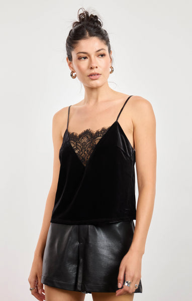 Femme Fatale Cami - Black