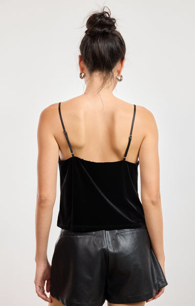 Femme Fatale Cami - Black