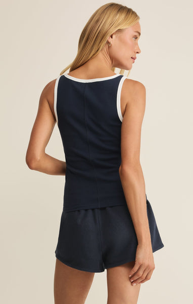 Fisher Rib Tank - Navy