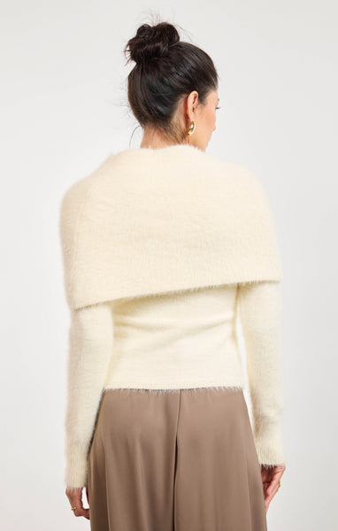 Free Bird Two Piece Sweater - Ivory