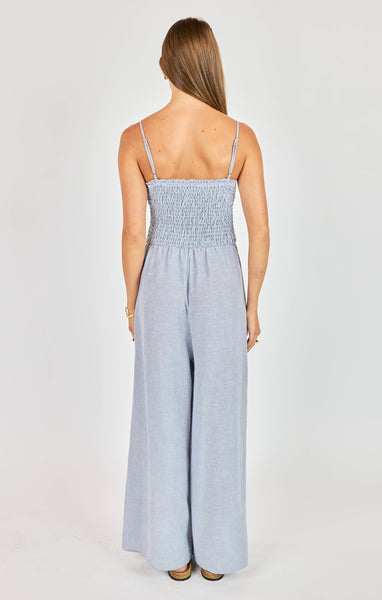 Garden Sun Jumpsuit - Blue
