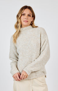 Gentle Mind Turtleneck - Oatmeal