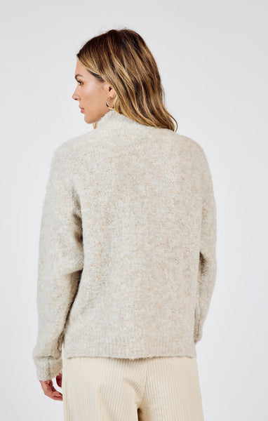 Gentle Mind Turtleneck - Oatmeal