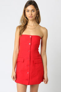 Giselle Dress - Red