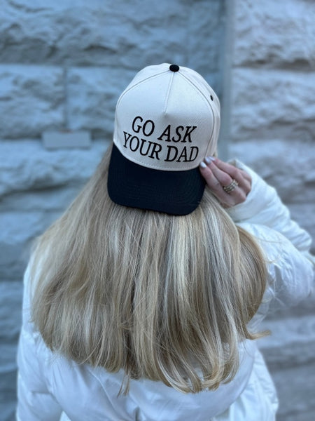 Go Ask Your Dad Vintage Hat