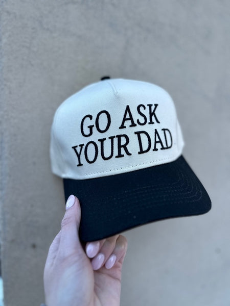 Go Ask Your Dad Vintage Hat