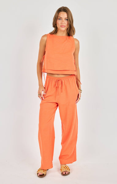 Good Day Layered Top - Orange