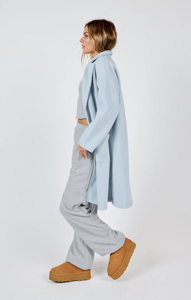 Hayley Open Coat - Blue