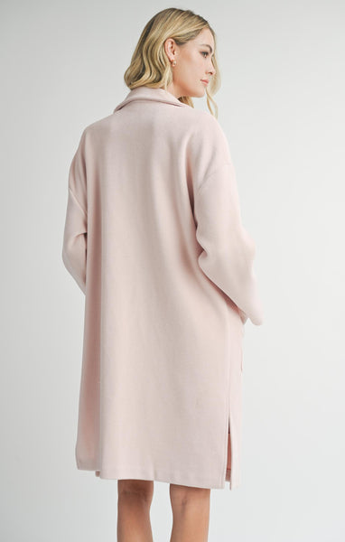 Hayley Open Coat - Pink