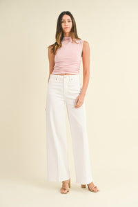 Hr Palazzo Wide Leg - White