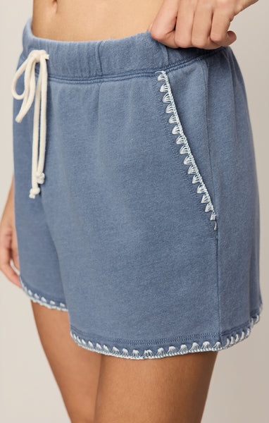 Hunter Whipstitch Short - Denim