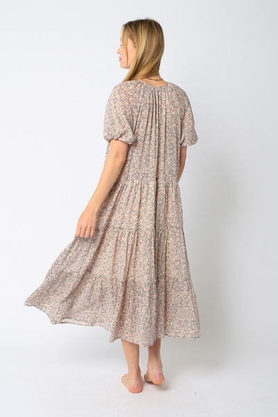 Joanie Floral Midi Dress