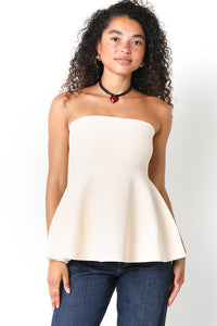 Judy Sweater Top - Ecru