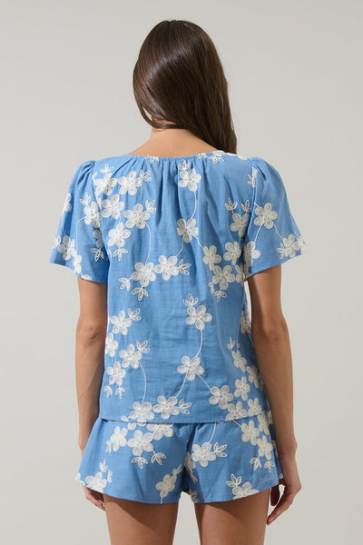 Karen Top - Blue