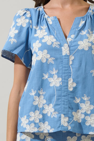 Karen Top - Blue