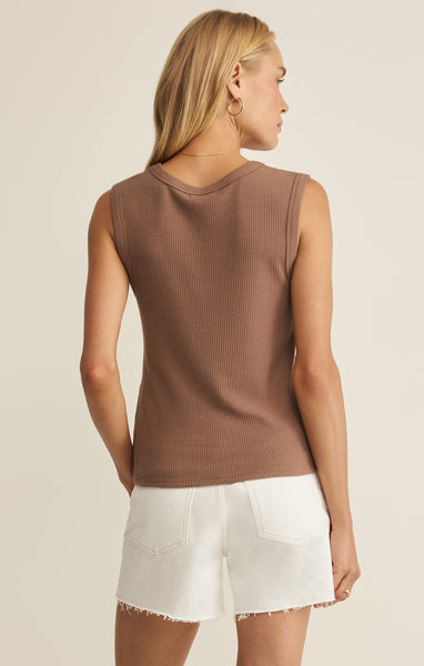 Leisurely Tank - Brown