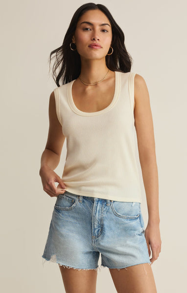 Leisurely Tank - Ivory