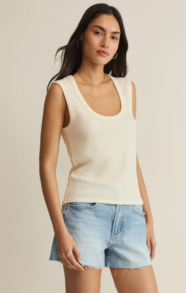 Leisurely Tank - Ivory