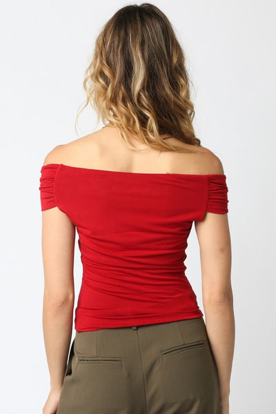 Leslie Top - Red