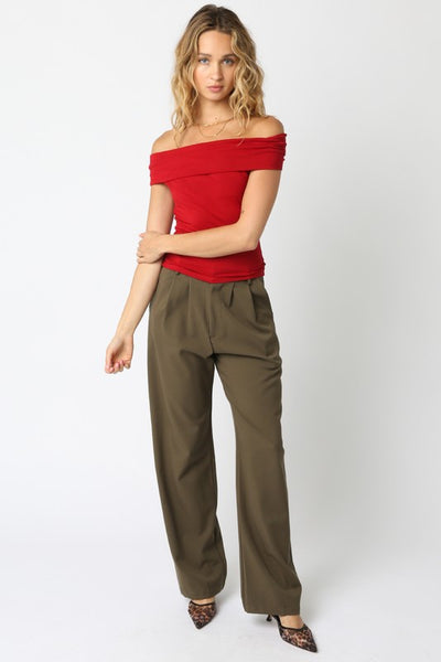 Leslie Top - Red