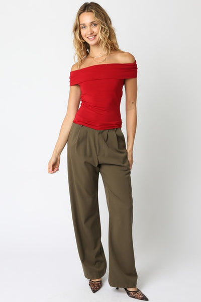 Leslie Top - Red