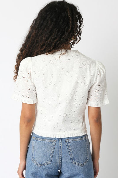 Lilah Floral Shirt - Ivory